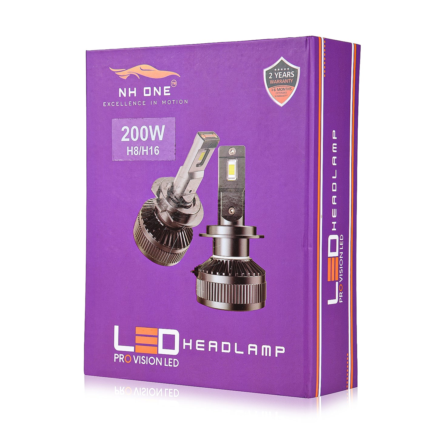 NH ONE LED Foglamp Bulb H8/H16 200W Pro Vision