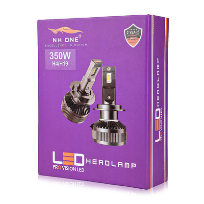 NH ONE LED Headlight Bulb H4/H19 350W Pro Vision