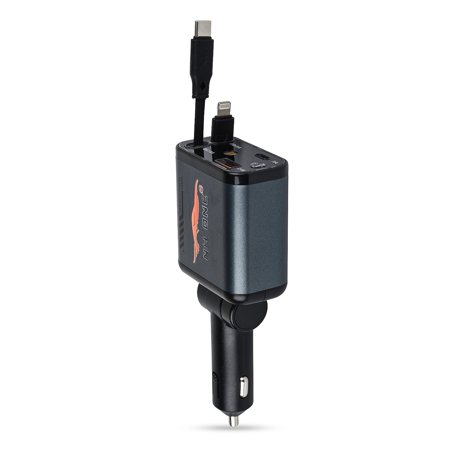 NH ONE 4-in-1 Fast Car Charger, 100W Max Output with Starlight Projector