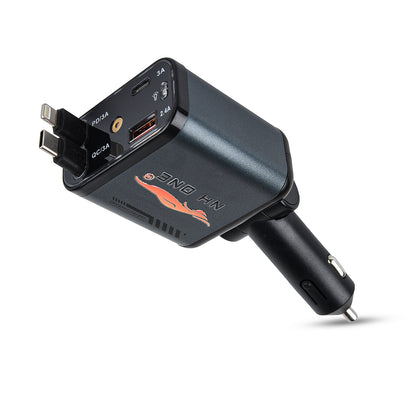NH ONE 4-in-1 Fast Car Charger, 100W Max Output with Starlight Projector