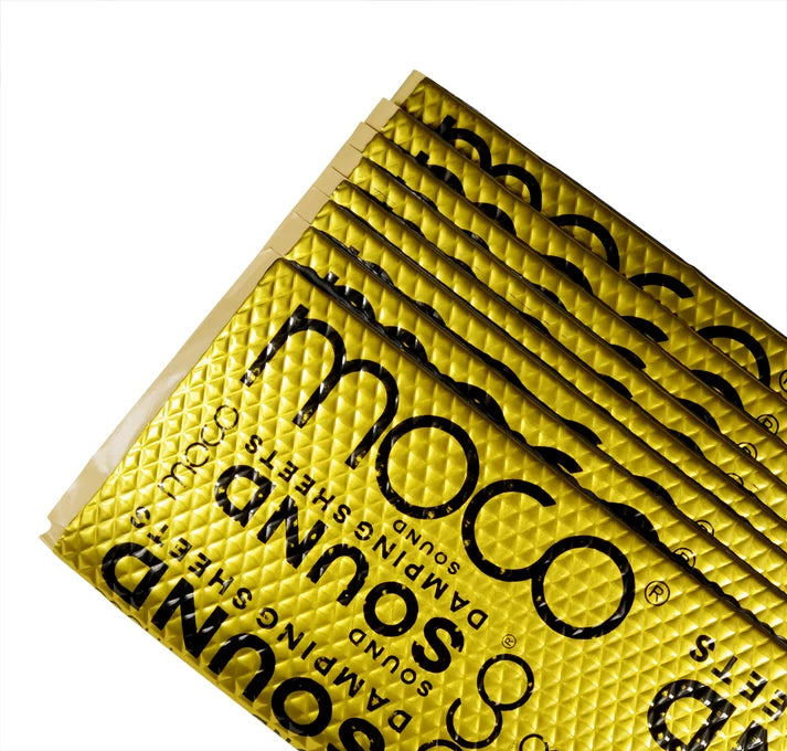 MOCO DS-02 Damping Sheet 2.2mm – Box of 10 Sheets for Car Sound & Vibration Reduction