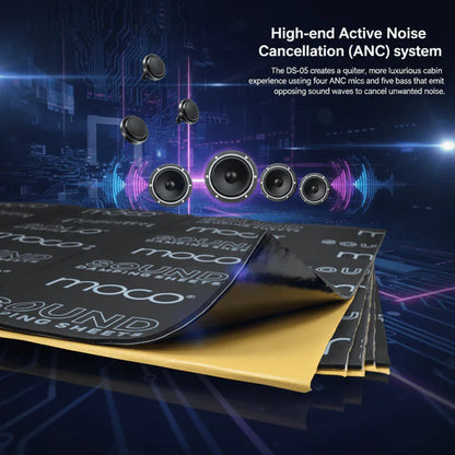 MOCO Sound Damping Sheet DS-05 (Box of 5 Sheets) | Active Noise Cancellation