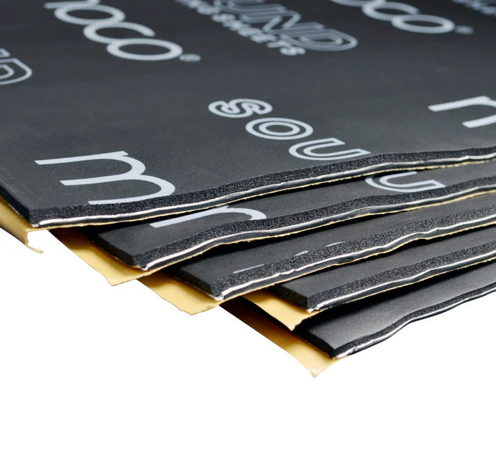 MOCO Sound Damping Sheet DS-05 (Box of 5 Sheets) | Active Noise Cancellation