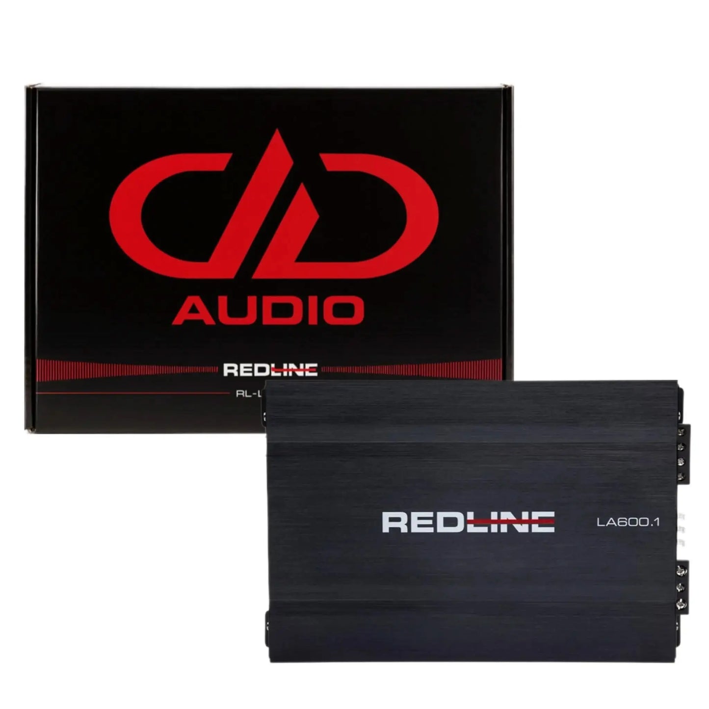 DD Audio RL-LA600.1 Redline Series 600W Monoblock Bass Amplifier | Class D Subwoofer Amplifier