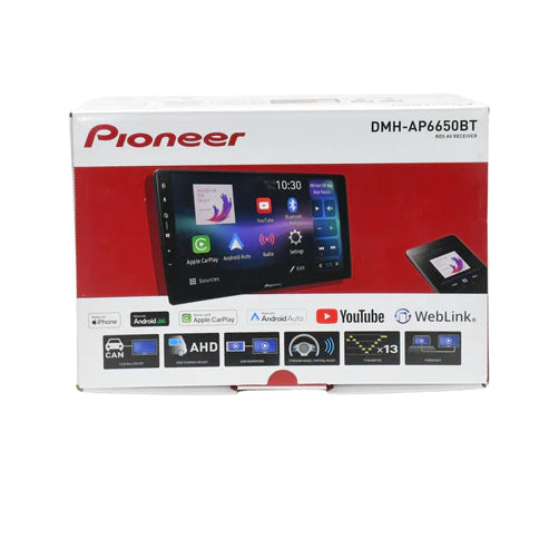 Pioneer DMH-AP6650BT 9" Large Screen Display with Wireless Android Auto/Carplay and Weblink