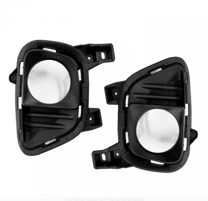 Fog Lamp Bracket for Kia Sonet (2020–2023) – Compatible with 3-Inch LED / Projector Fog Lamps