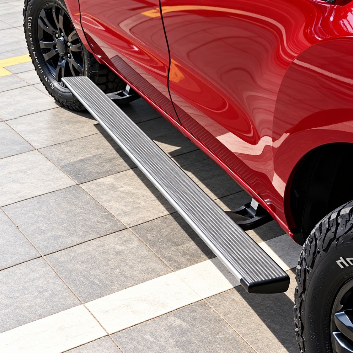 Ford Endeavour 2018–2022 RGB Electric Side Step (App Controlled) | 300KG Load Capacity | Automatic Door Opening | 1.5 Second Extension | ADC-12 Aluminium Alloy Body | 2 Years Warranty