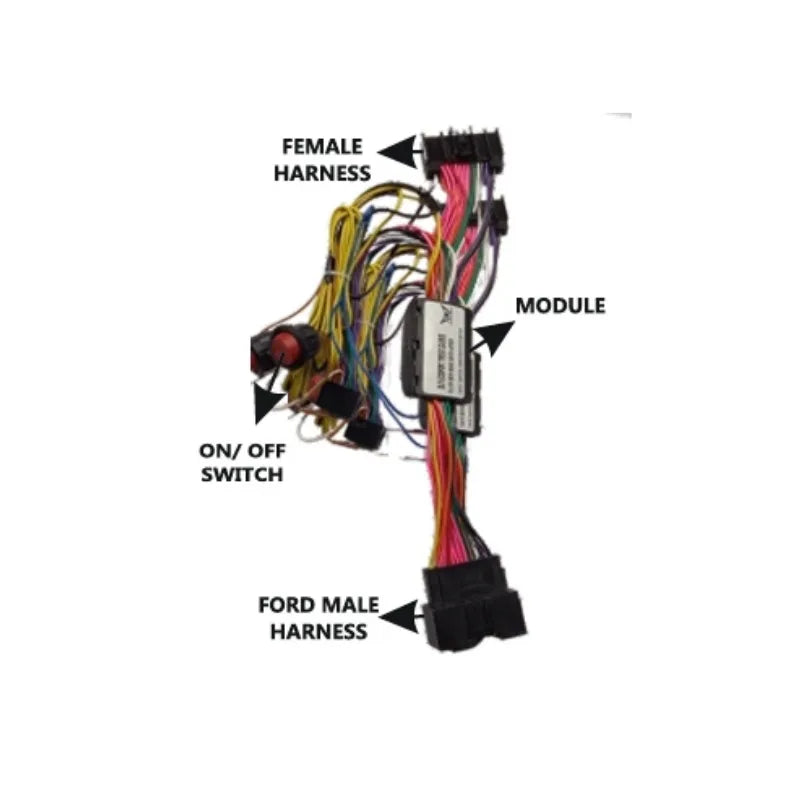Ford EcoSport 2013-2018 Trend and Ambient CANBUS Plug-and-Play Harness for OEM Info Retention.