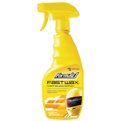 Formula 1 Carnauba Fast Wax 473ml | High Gloss & Protection