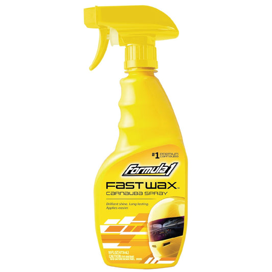 Formula 1 Carnauba Fast Wax 473ml | High Gloss & Protection