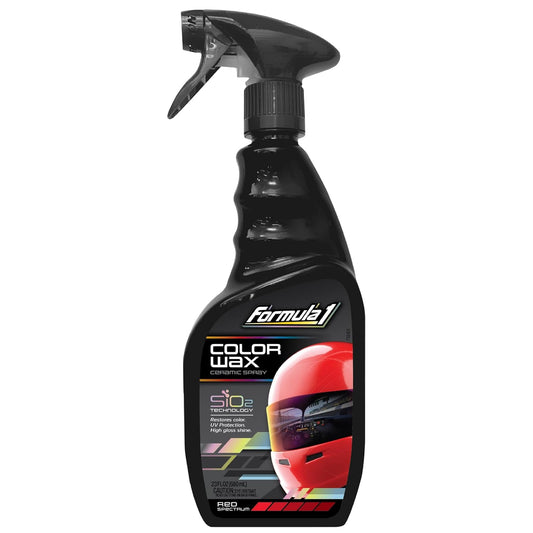 Formula 1 Ceramic Spray Wax 680ml for Red Cars | Shine & Protect