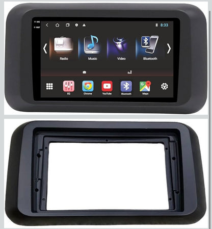 Android Frame for (Suitable for Mahindra Thar 2020) (9 inch) with Wiring Connector | Durable & Scratch-Resistant