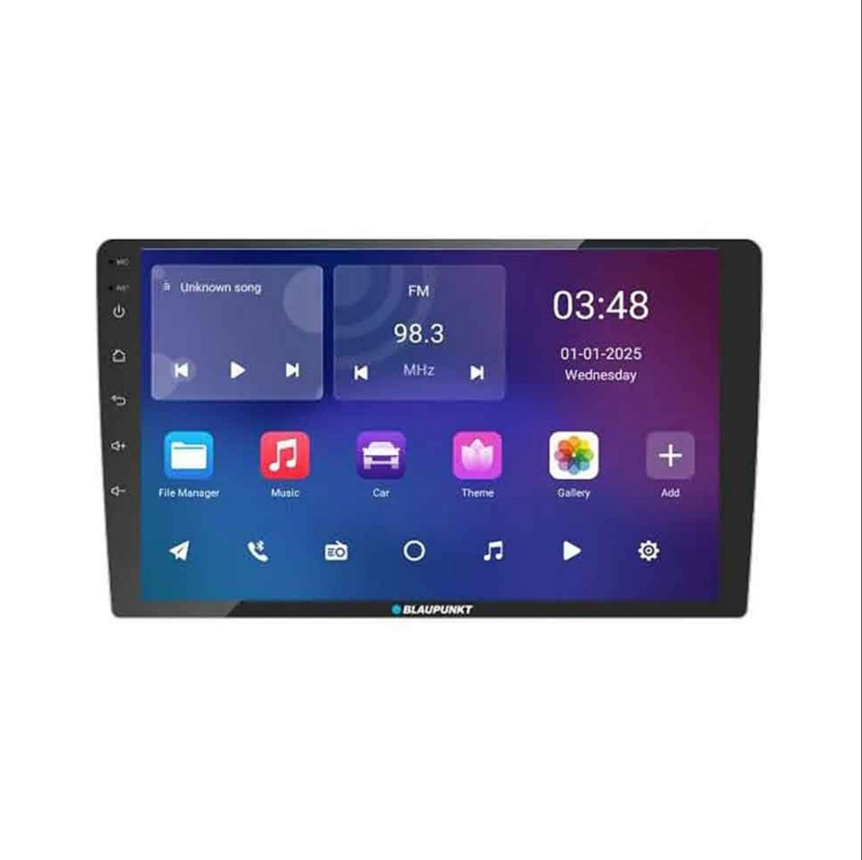 Blaupunkt Palm Bay 1000 — 2GB/32GB RAM | 9” Android In-Car Infotainment  with Wireless CarPlay & Android Auto (Reverse Camera BCDH3.1 Included)