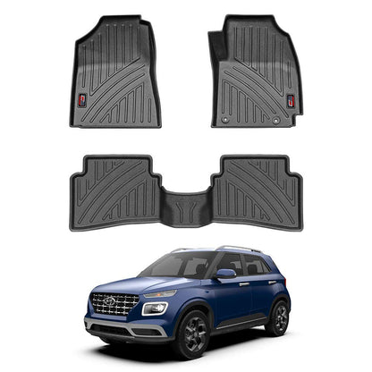GFX Floor Mats for Hyundai Venue 2022 Onwards Waterproof