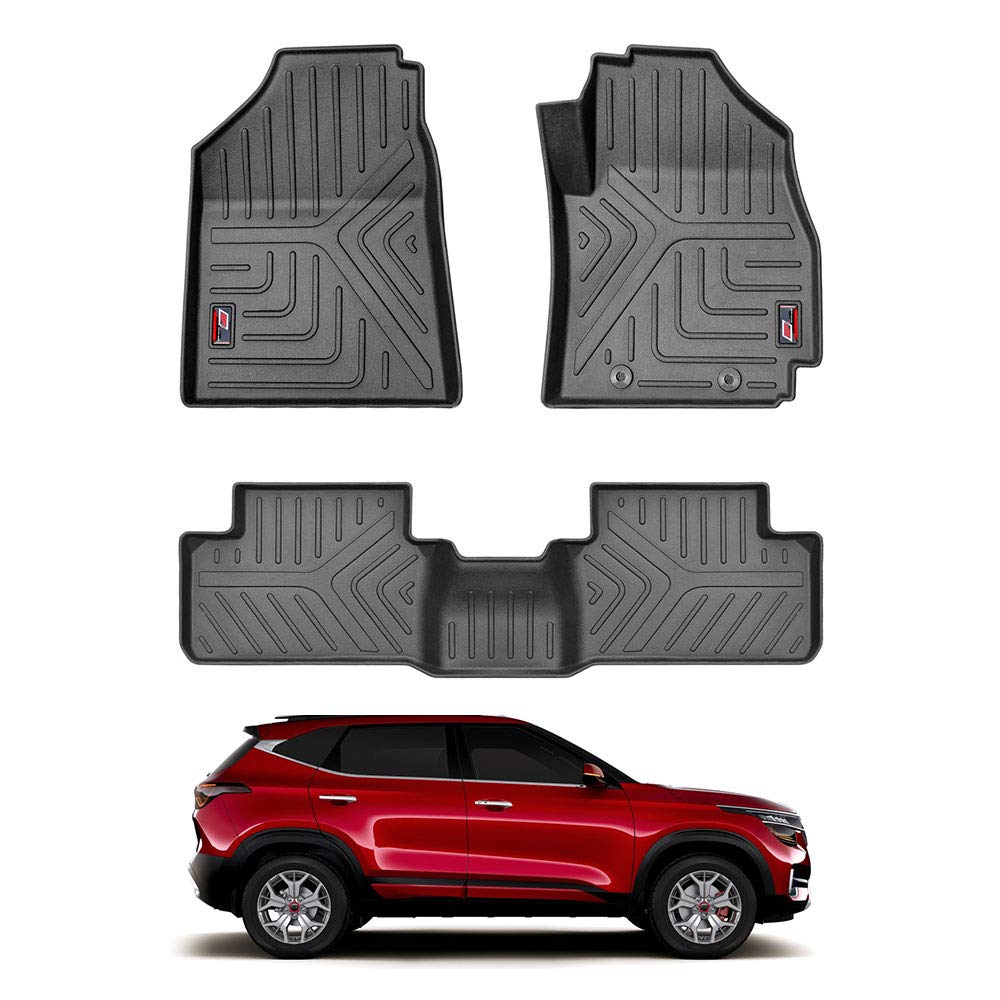 GFX Floor Mats for KIA Seltos 2019-2023 Waterproof Mats