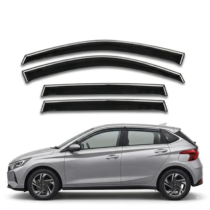 Galio Chrome Line Door Visor for Hyundai Venue 2nd Gen 2025 Onwards