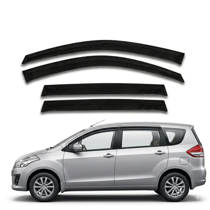 Galio Black Door Visor for Maruti Suzuki Ertiga 1st Gen 2012 to 2018