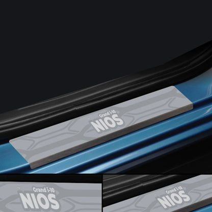 Galio Door Sill Guard for Grand i10 Nios 2019+ | SS Protection