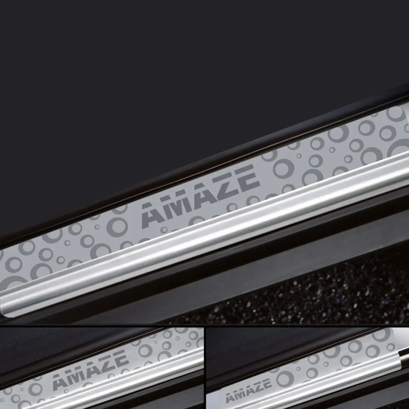 Galio Door Sill Guard for Honda Amaze 2013+ | SS Protection