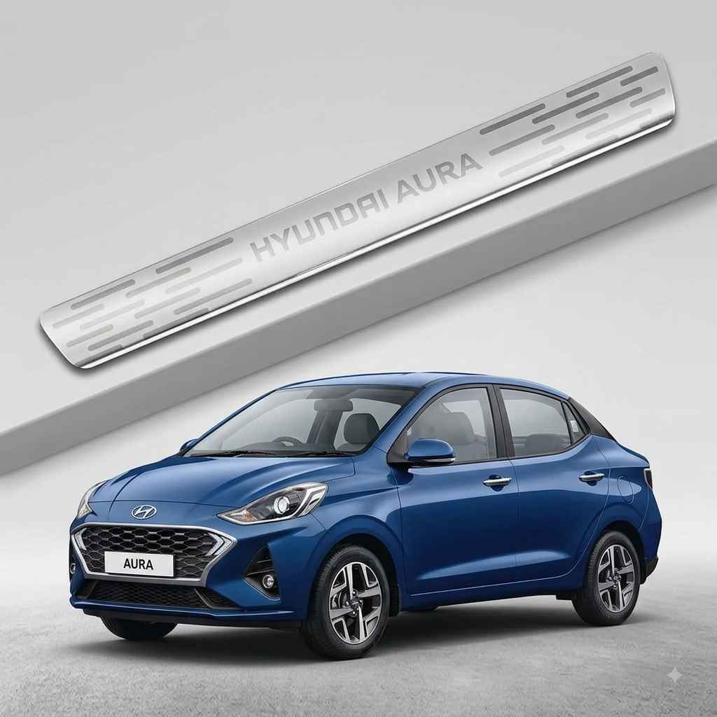 Galio Door Sill Guard for Hyundai Aura (2020 Onwards)