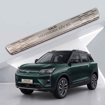 Galio Door Sill Guard for Mahindra XEV 9S | Stainless Steel | Scratch Protection | Set of 4 | Premium Finish