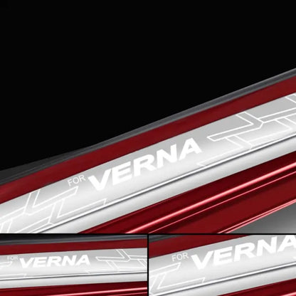 Galio Door Sill Guard for Verna 2023+ | SS Protection