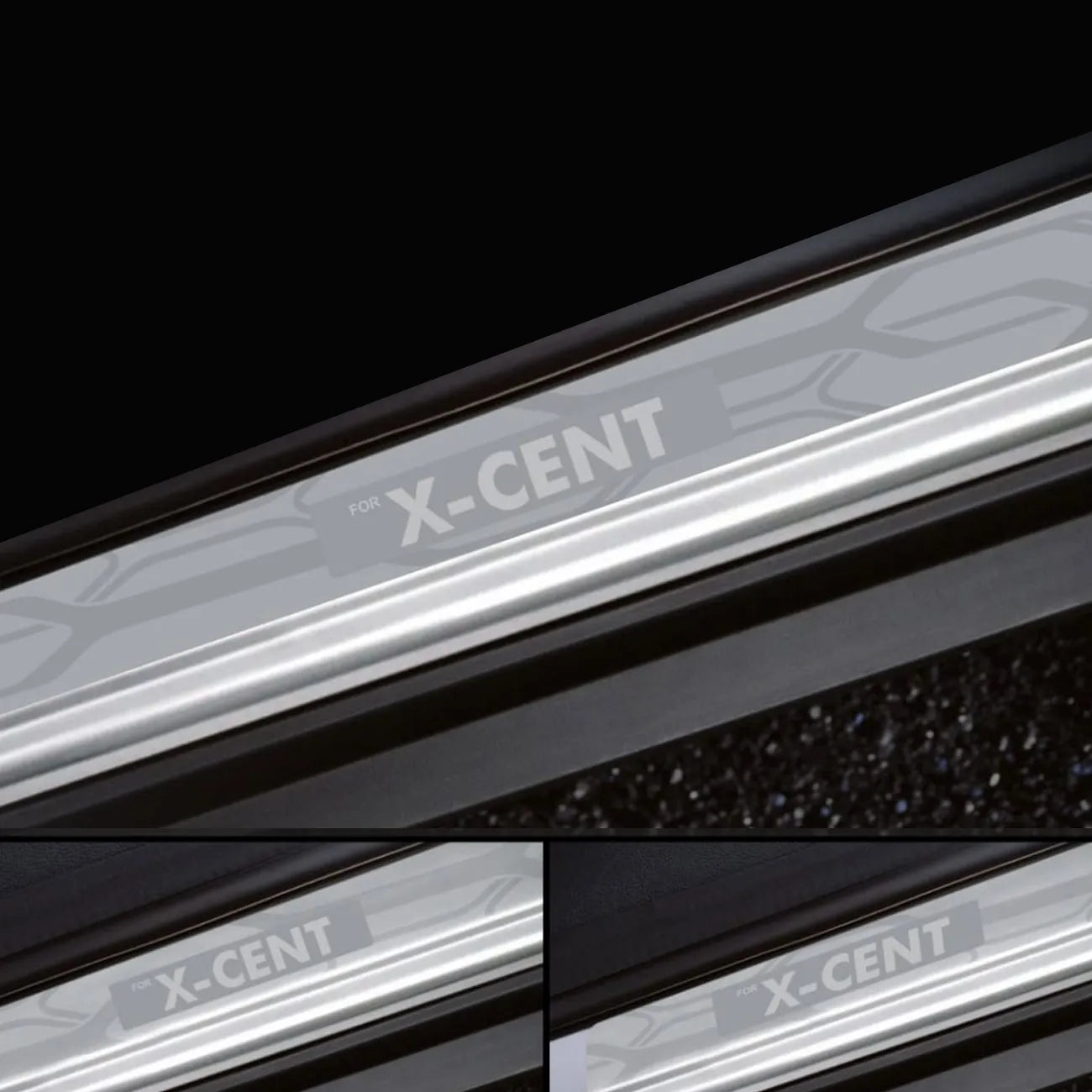 Galio Door Sill Guard for Xcent 2013+ | SS Protection
