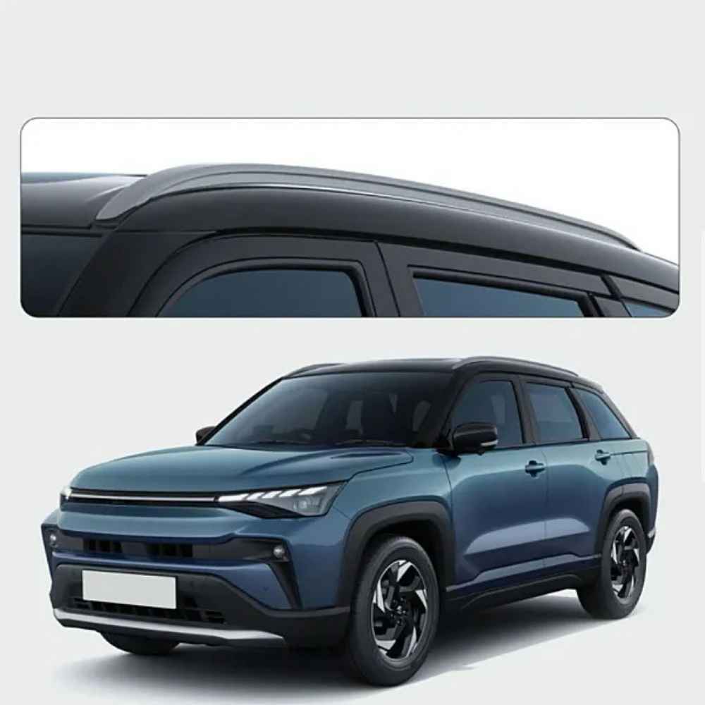 Galio Silver Roof Rails for Maruti Suzuki Victoris 2025 Onwards | Set of 2 | Drill-Free Aesthetic Roof Styling