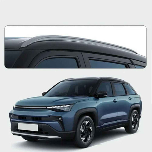Galio Silver Roof Rails for Maruti Suzuki Victoris 2025 Onwards | Set of 2 | Drill-Free Aesthetic Roof Styling