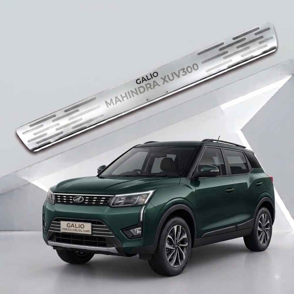 Galio Stainless Steel Door Sill Guards for Mahindra XUV 300
2019 Onwards
