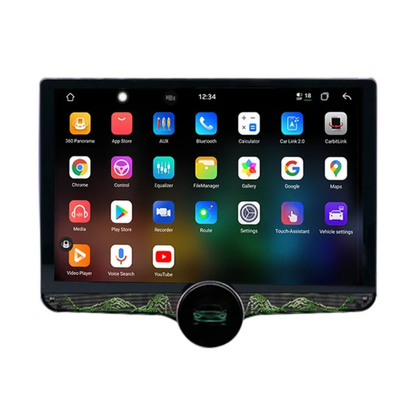 Gemstone 11.5 Inch 2K Resolution Android Car Player Single Physical Knob 4GB RAM 64GB Storage Wireless CarPlay