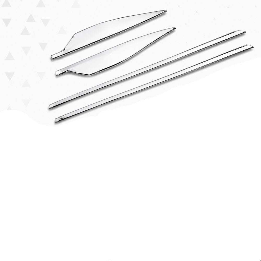 Generic Chrome Car Door Side Beading for Tata Curvv & Curvv EV 1st Gen 2024 Onwards
