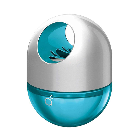 Godrej aer Twist car air freshener Cool Surf Blue 45g with easy twist design delivering long lasting oceanic fragrance for fresh and clean car interior aroma