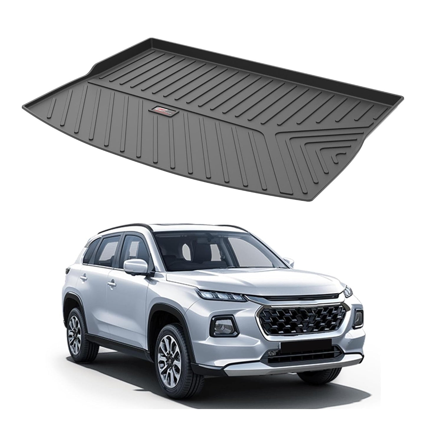 GFX Car Trunk Boot Mat for Grand Vitara (2022 Onwards) | Premium Dicky Mat – Black