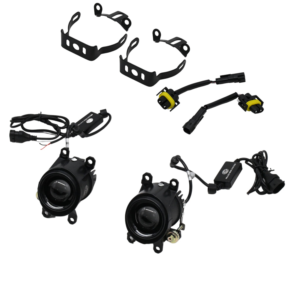 HELLA Knight Street M60 Bi-LED Module Set – 6000 K | Dual-Beam LED Module for Cars & SUVs