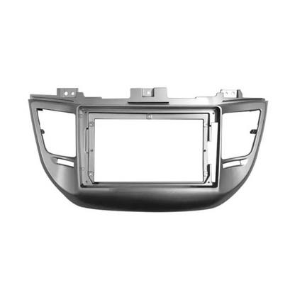 9 Inch Android Stereo Frame for Hyundai Tucson with Wiring Harness | OEM Dashboard Fascia Kit | Perfect Fit Installation