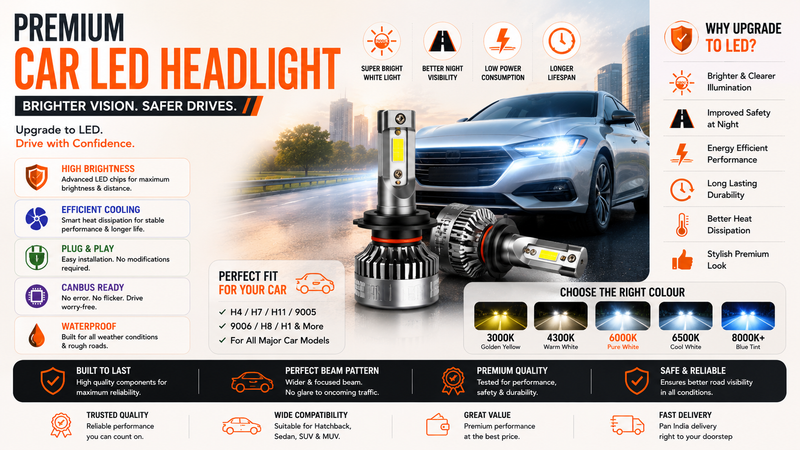 Car LED Headlights: Everything You Need to Know Before Buying