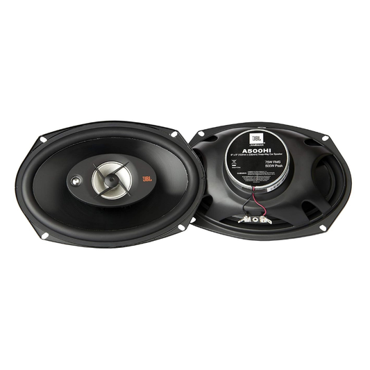 JBL A500HI 6×9″ 3-Way Speakers | 500W Peak, 75W RMS