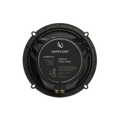 Infinity Kappa Car Speaker Combo | KAPPA-63XF 6.5-Inch Coaxial + KAPPA603CF Component Speakers | Hi-Res Audio