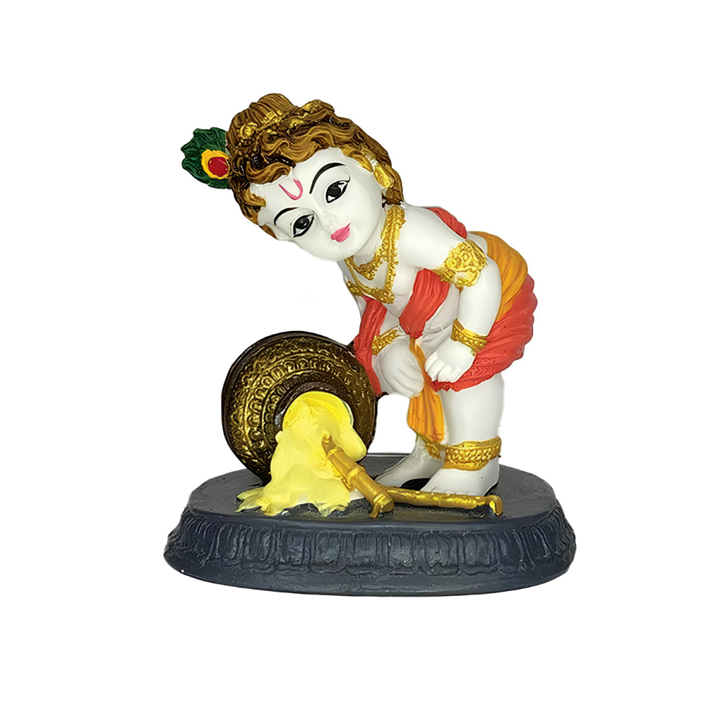 Krishna Kanha Ji Idol Statue for Car Dashboard