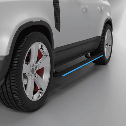 Land Rover Defender 90, 2020+ Electric Side Step with RGB Lights & App Control | 300KG Load Capacity | Automatic Opening | 1.5 Second Extension | ADC-12 