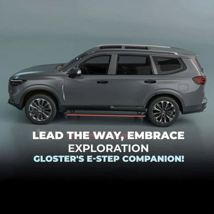 MG Motor Gloster 2020+ RGB Streamer Electric Side Step (App Controlled) | 300KG Load Capacity | Automatic Door Opening | 1.5 Second Extension 