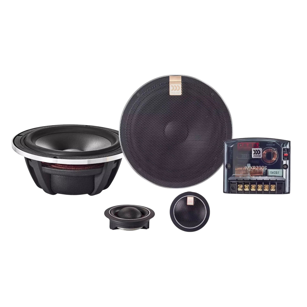 Morel Sensus 62 – 6.5″ 2-Way Component Car Speaker Set | 120W RMS | 300W Peak