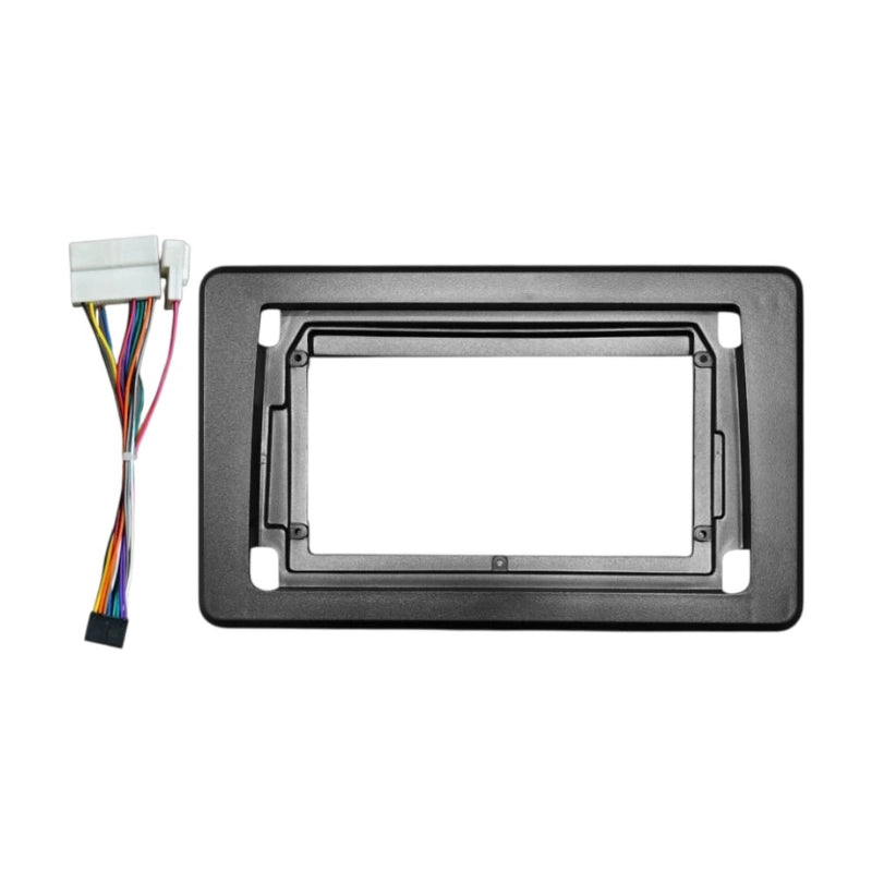 Android Frame for Mahindra Thar (2025+) 9-Inch Stereo With Wiring Harness | Glossy Finish | OEM-Style Dashboard Upgrade