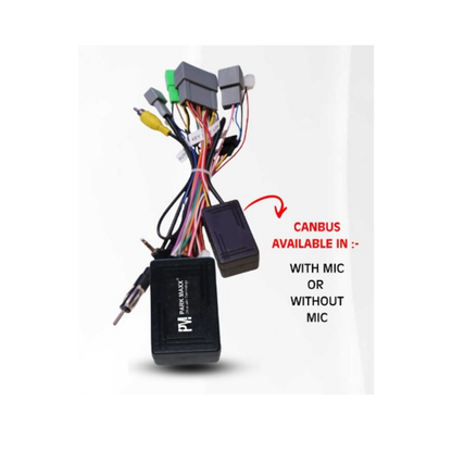 Maruti Suzuki Victoris 2025 CANBUS Decoder with Steering Control Support and Plug & Play Wiring Harness.