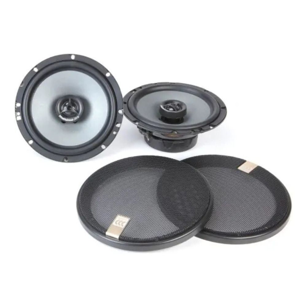 Morel Maximo Ultra Coax 602 MKII 6.5-Inch 2-Way Coaxial Speakers | 160W Peak | 90W RMS | 4 Ohm | 91dB 