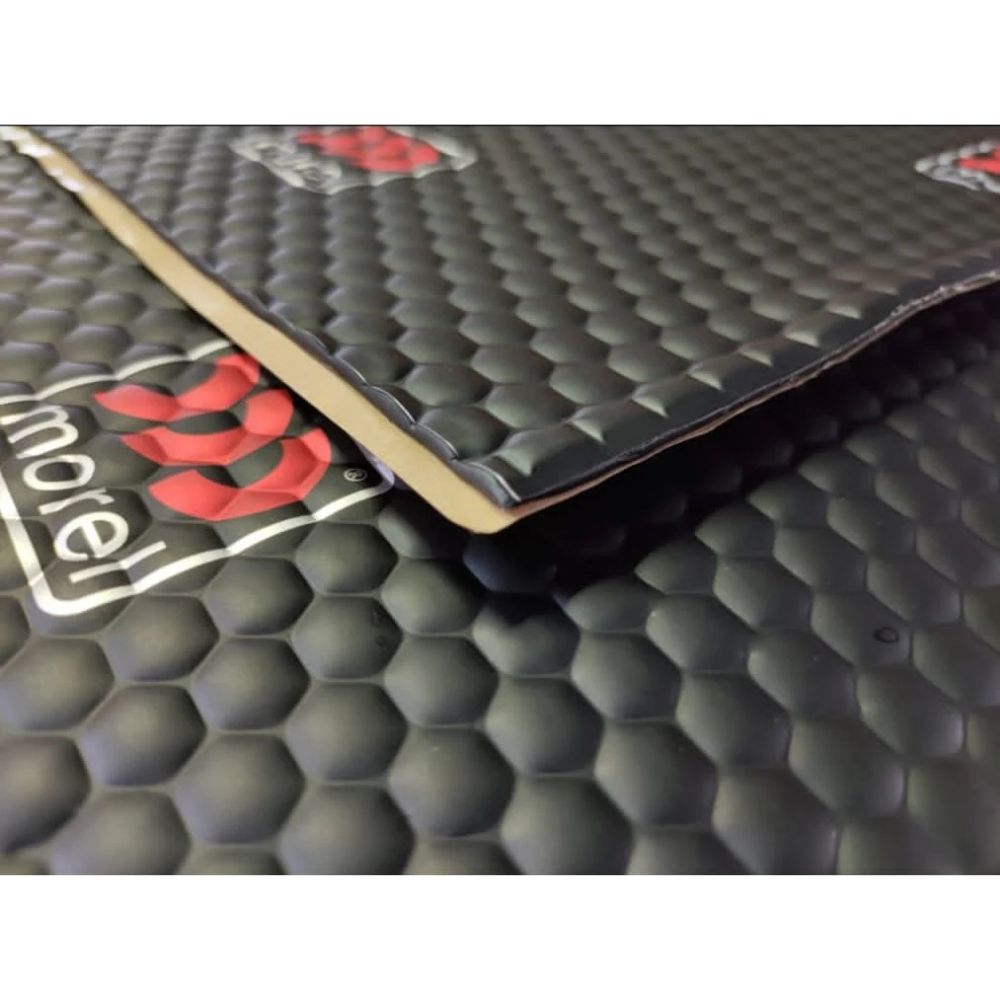 Morel ACUDAMP Mat 345.5 4.5mm Triple Layer Sound Damping Sheets Pack of 5 for Car Audio Noise Reduction.