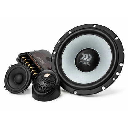 Morel Maximo Ultra 603 MKII 6.5-Inch 3-Way Component Speaker System | 180W Max | 100W RMS