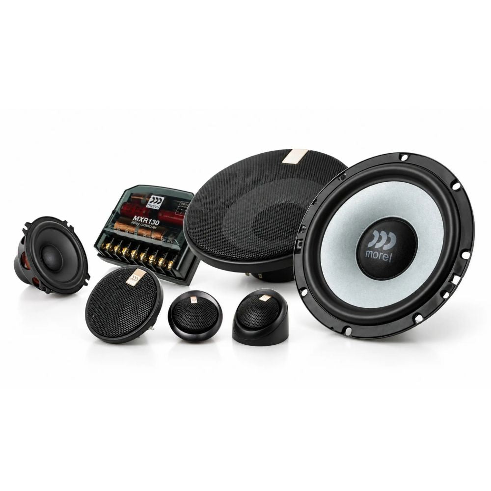 Morel Maximo Ultra 603 MKII 6.5-Inch 3-Way Component Speaker System | 180W Max | 100W RMS