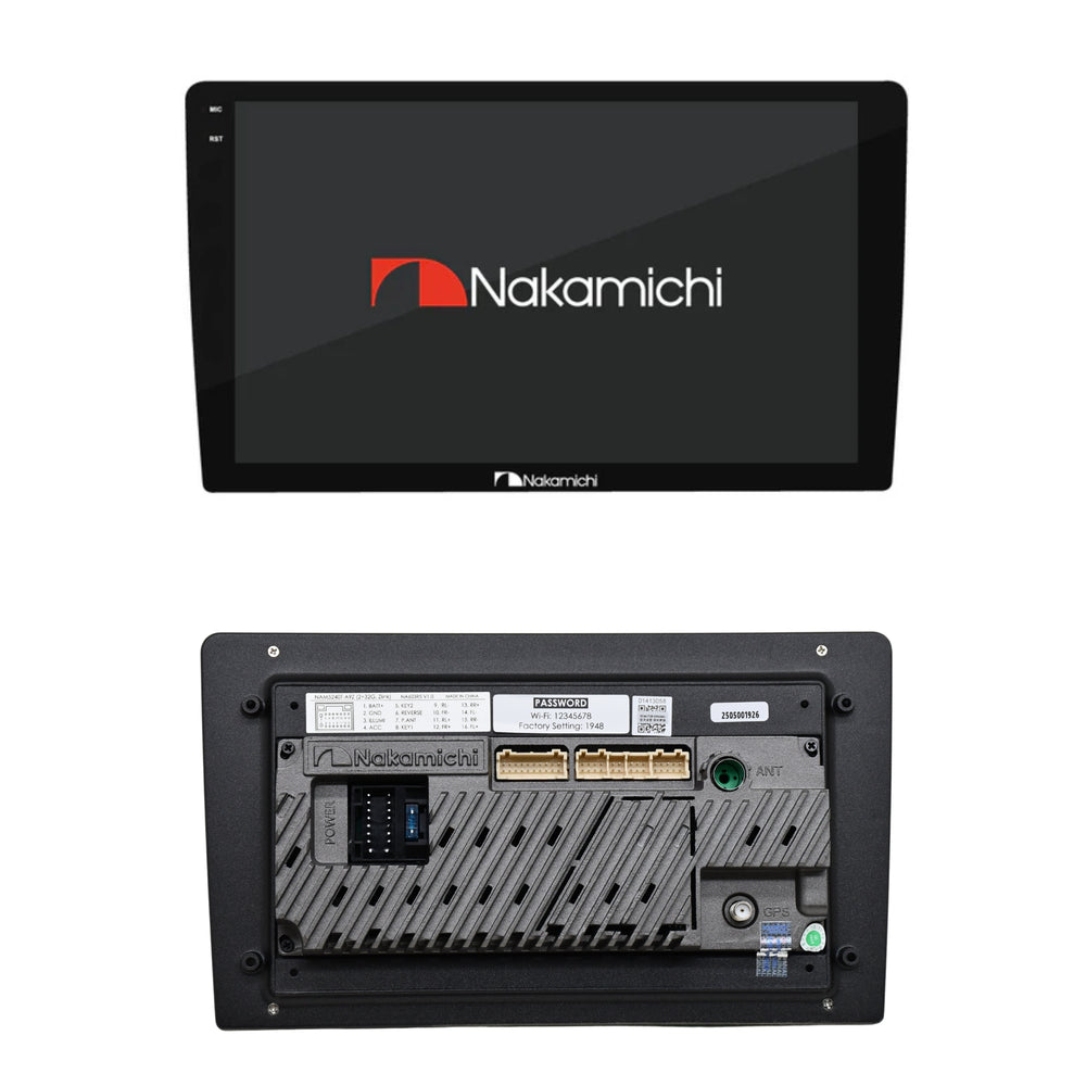 Nakamichi NAM5260 4GB Ram 64 GB Memory | 9 Inch | Wireless Apple CarPlay Android Auto Car Android Stereo